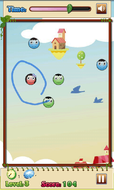 androidアプリ サークルボール攻略スクリーンショット3