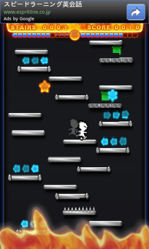 androidアプリ フィンガージャンプ攻略スクリーンショット3