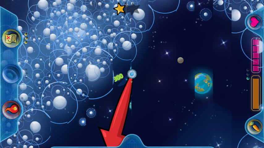 androidアプリ スペースバニーズ攻略スクリーンショット1