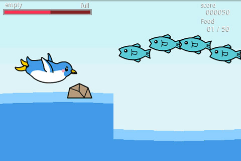 ペンギンすべり androidアプリスクリーンショット1