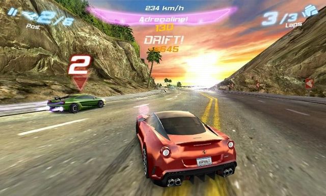 アスファルト6：アドレナリン HD androidアプリスクリーンショット1