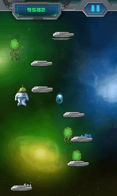 androidアプリ スペース ジャンプ攻略スクリーンショット3