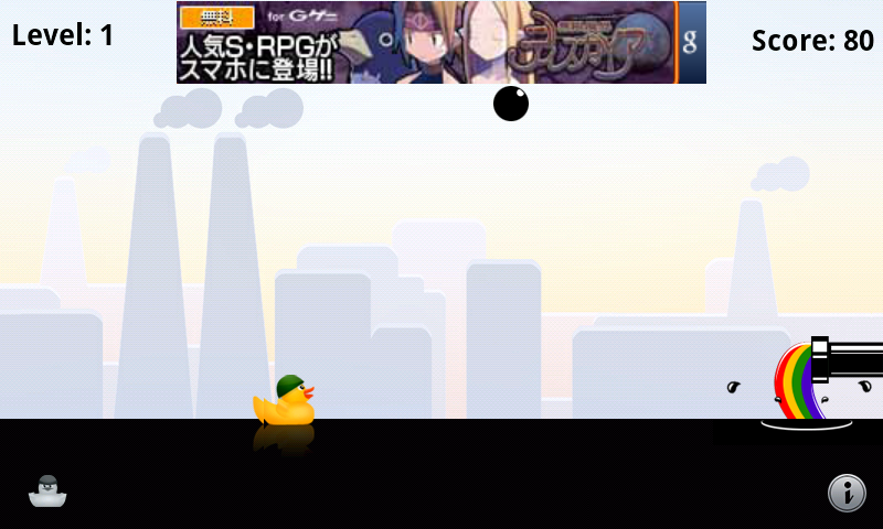 androidアプリ ダック vs ビーピー攻略スクリーンショット1