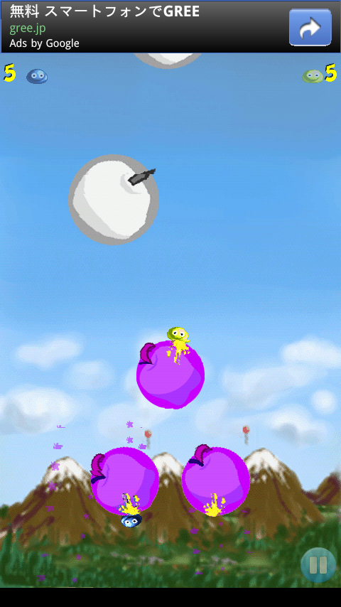 androidアプリ ジャンピングスライム攻略スクリーンショット4