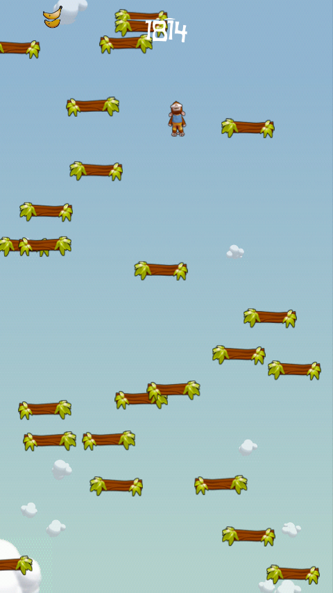 androidアプリ ジャンプモンキージャンプ攻略スクリーンショット1