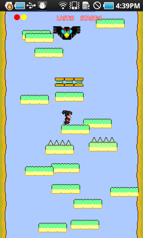 androidアプリ ニンジャ サユリ攻略スクリーンショット1