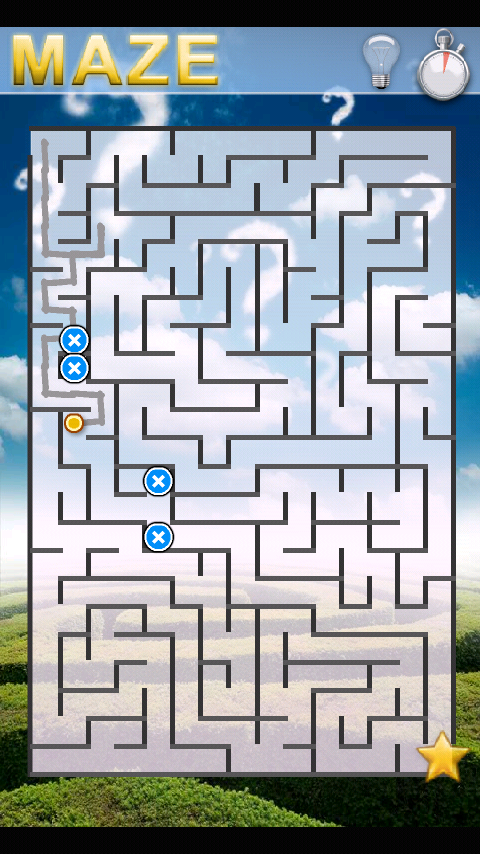 androidアプリ メイズ パズル プレミアム攻略スクリーンショット3