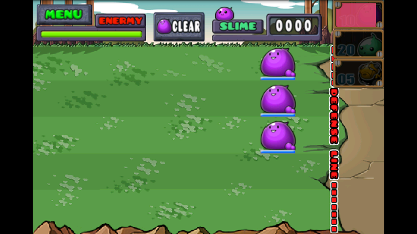 androidアプリ スライム対キノコ(Slime vs. Mushroom)攻略スクリーンショット3