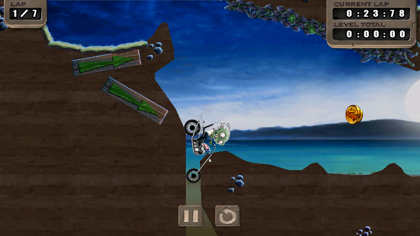 androidアプリ ゾンビライダー攻略スクリーンショット2