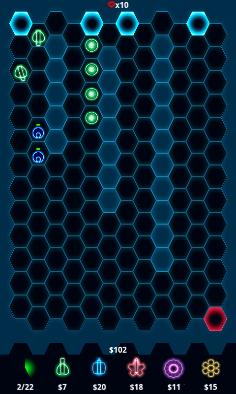androidアプリ ゼットディフェンス ライト攻略スクリーンショット1