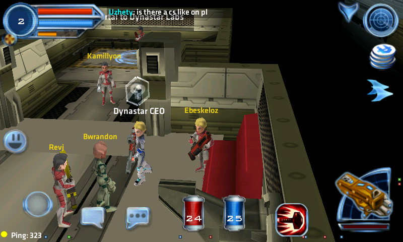 androidアプリ スターレジェンズ ベータ (3D MMO)攻略スクリーンショット2