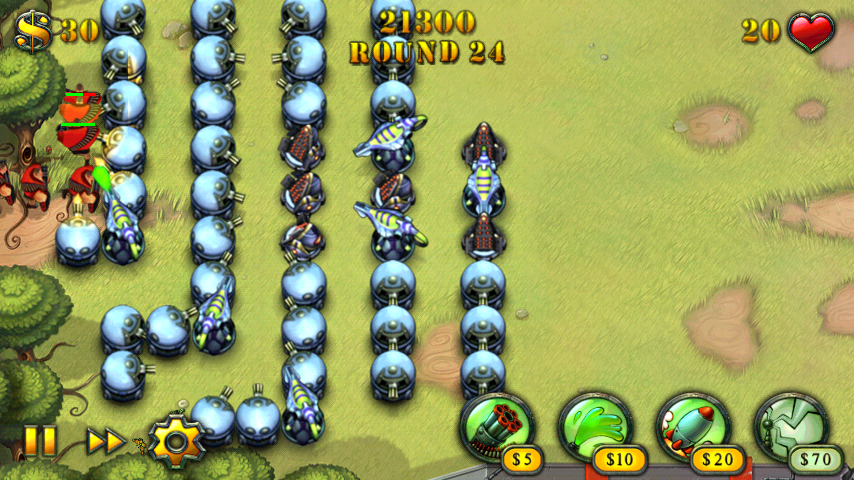 androidアプリ フィールドランナーズ HD攻略スクリーンショット2