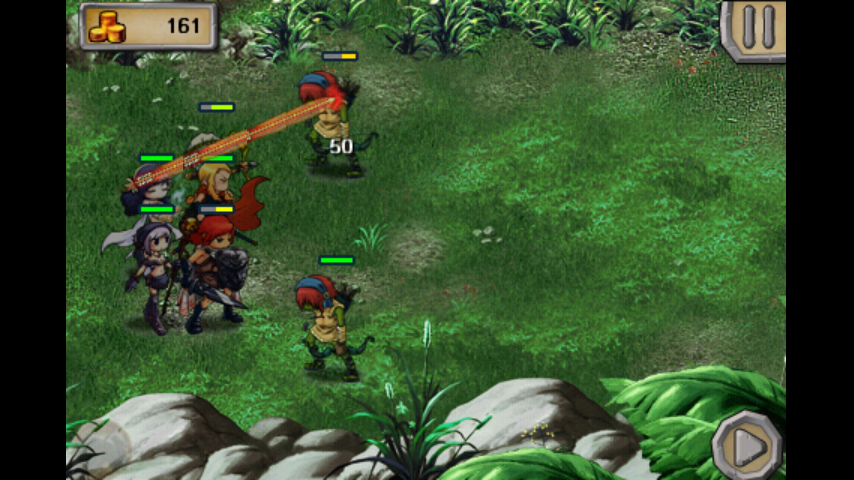 androidアプリ タイタンの戦い攻略スクリーンショット1