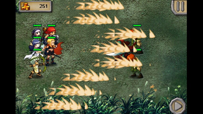 androidアプリ タイタンの戦い攻略スクリーンショット4