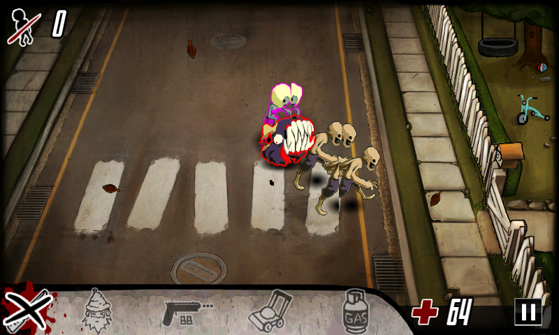 androidアプリ ゾンビジュース攻略スクリーンショット2