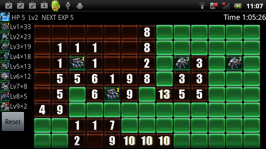 androidアプリ クラフトスイーパー攻略スクリーンショット3