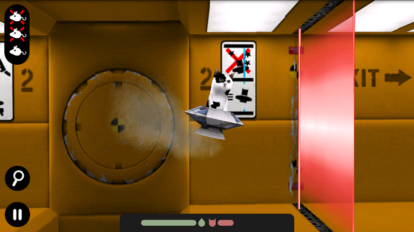 androidアプリ スペースキャット (3D)攻略スクリーンショット3