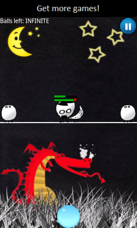 エイリアン フェイスボール androidアプリスクリーンショット1