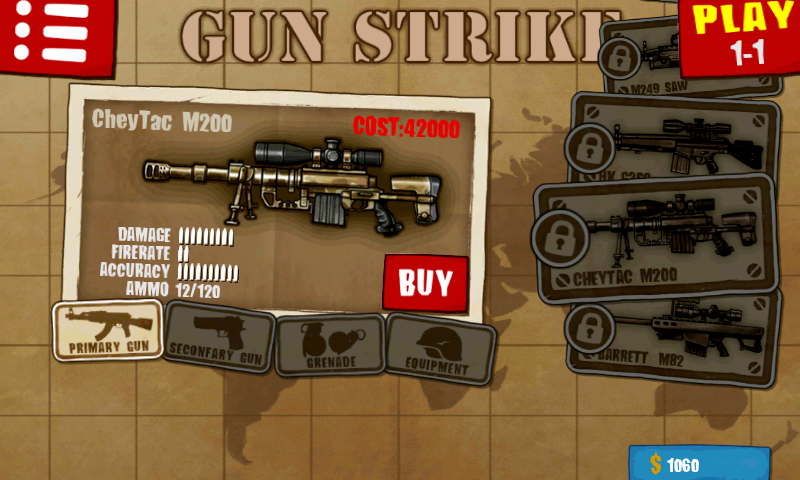 androidアプリ ガンストライク ベータ攻略スクリーンショット4