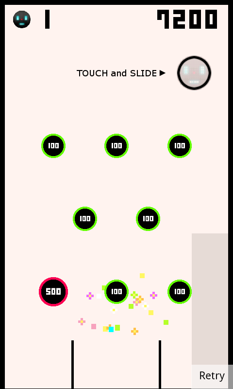 androidアプリ バガテル攻略スクリーンショット4