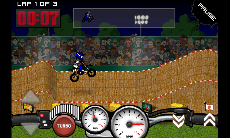 androidアプリ スピーディー バイカー エクストリーム攻略スクリーンショット1