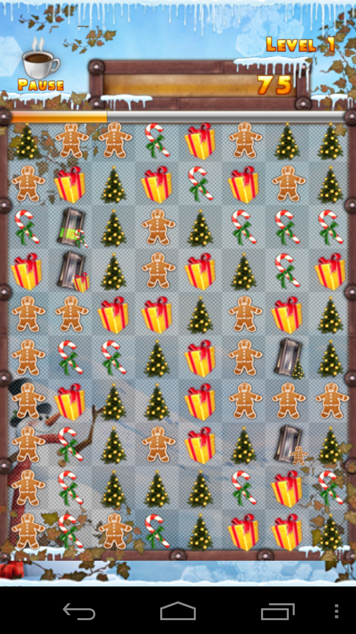 androidアプリ ジュエルボックス クリスマスエディション攻略スクリーンショット1