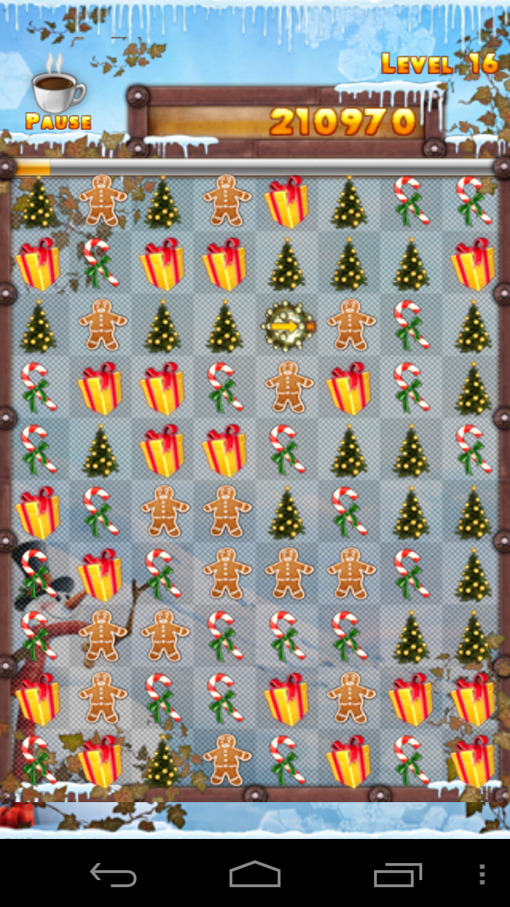 androidアプリ ジュエルボックス クリスマスエディション攻略スクリーンショット2