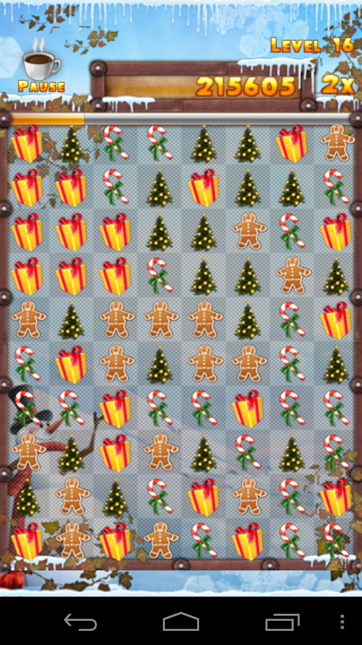 androidアプリ ジュエルボックス クリスマスエディション攻略スクリーンショット3