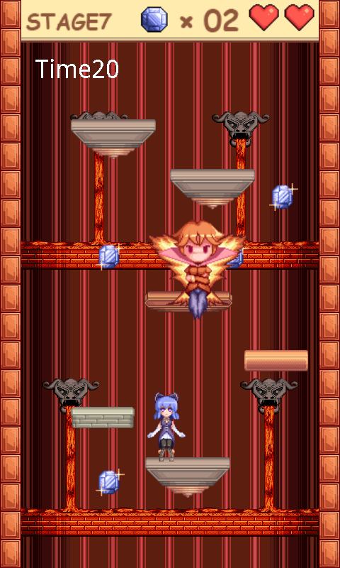 塔と少女と精霊石 androidアプリスクリーンショット1