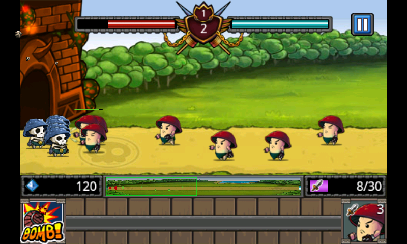 androidアプリ キノコの戦争攻略スクリーンショット2