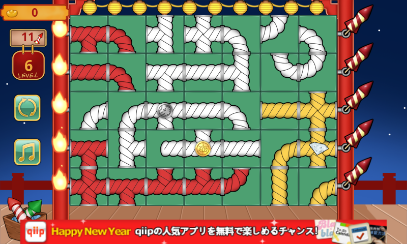 androidアプリ 暴走ロケット 花火攻略スクリーンショット1