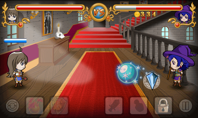 タッチタッチマジックバトル androidアプリスクリーンショット3