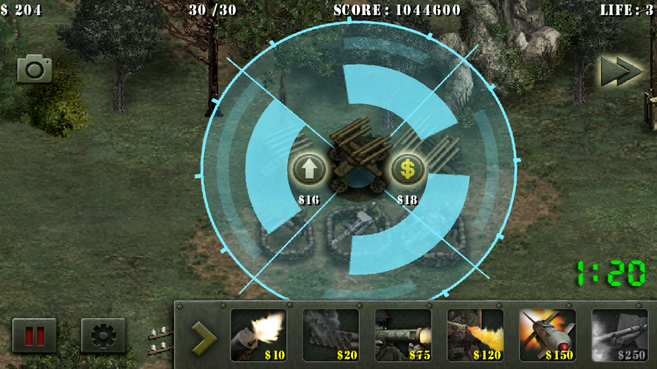 androidアプリ 栄光の兵士たち：第二次世界大戦　無料攻略スクリーンショット2