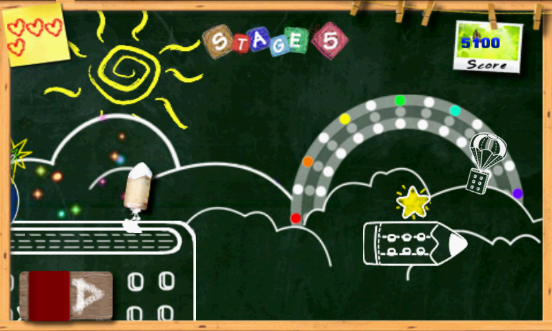 血まみれのチョークランナー androidアプリスクリーンショット2