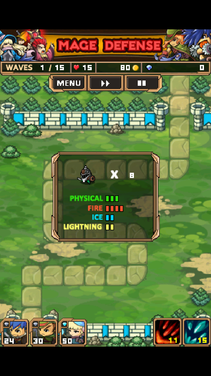 魔法師ディフェンス androidアプリスクリーンショット3