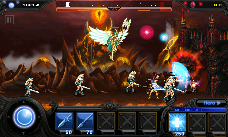 androidアプリ デスティニー・ディフェンス : 天使と悪魔攻略スクリーンショット1