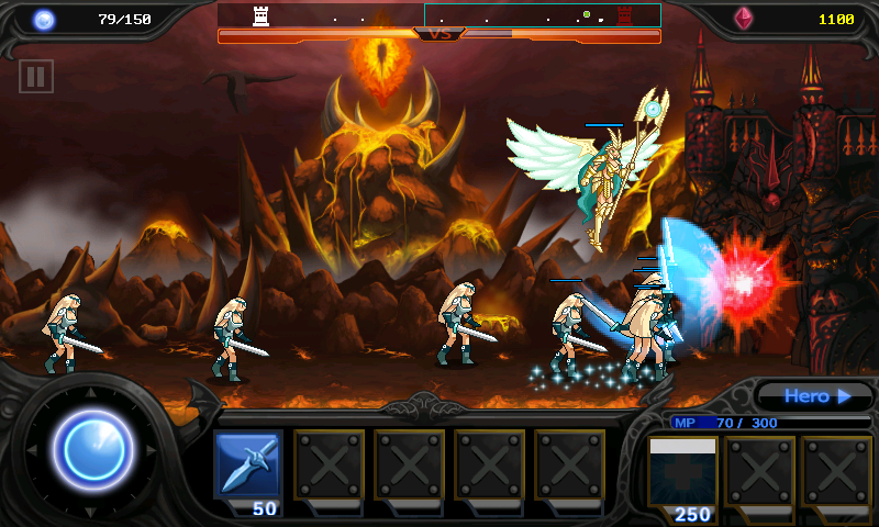 androidアプリ デスティニー・ディフェンス : 天使と悪魔攻略スクリーンショット2
