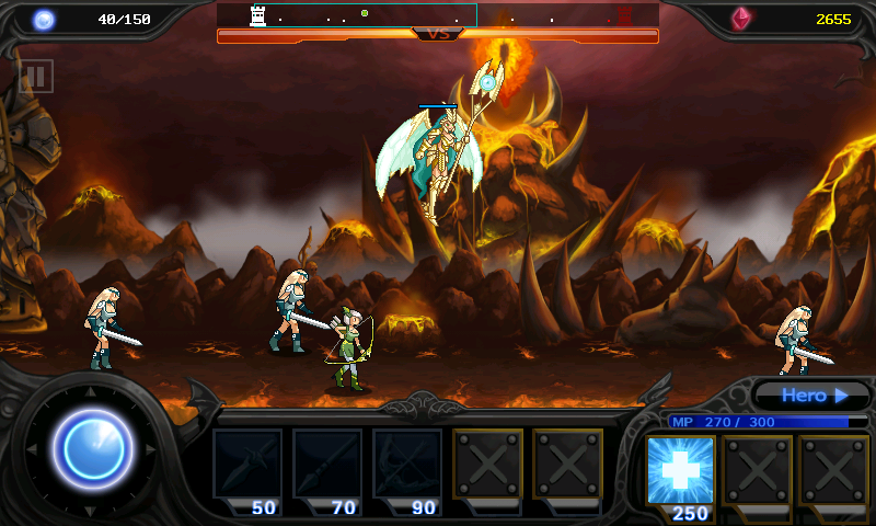 androidアプリ デスティニー・ディフェンス : 天使と悪魔攻略スクリーンショット5