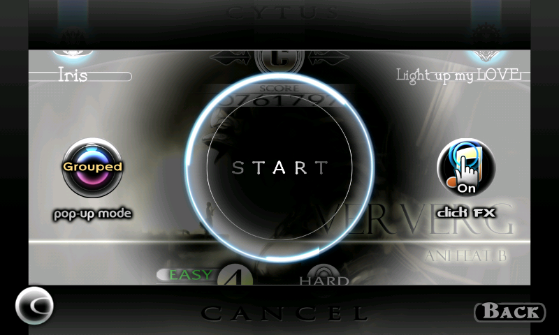 androidアプリ Cytus攻略スクリーンショット1