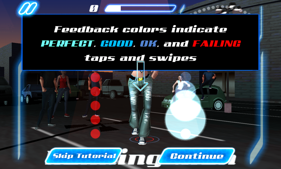 androidアプリ ダンス レジェンド ミュージック ゲーム攻略スクリーンショット3