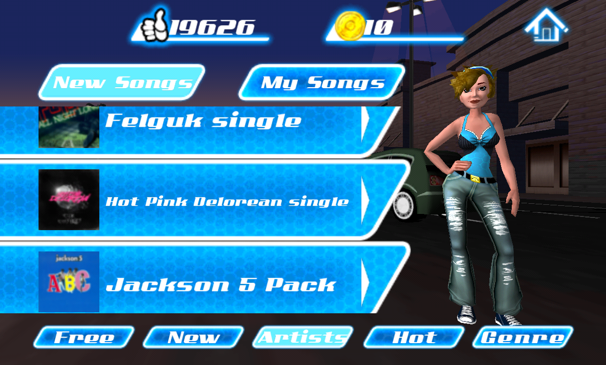 androidアプリ ダンス レジェンド ミュージック ゲーム攻略スクリーンショット8