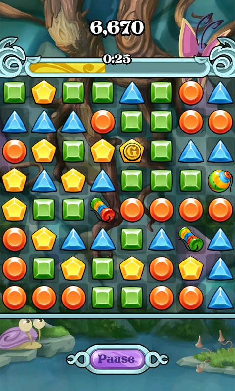 androidアプリ ダイアモンド ブレイズ攻略スクリーンショット4