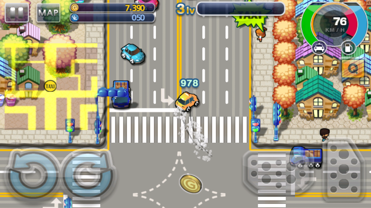 タクシードライバー2 androidアプリスクリーンショット1