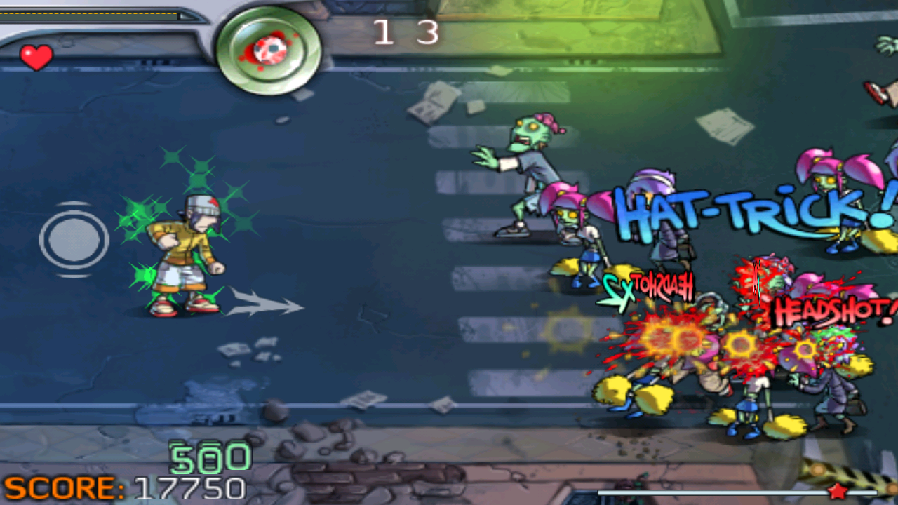 プロ ゾンビサッカー androidアプリスクリーンショット2