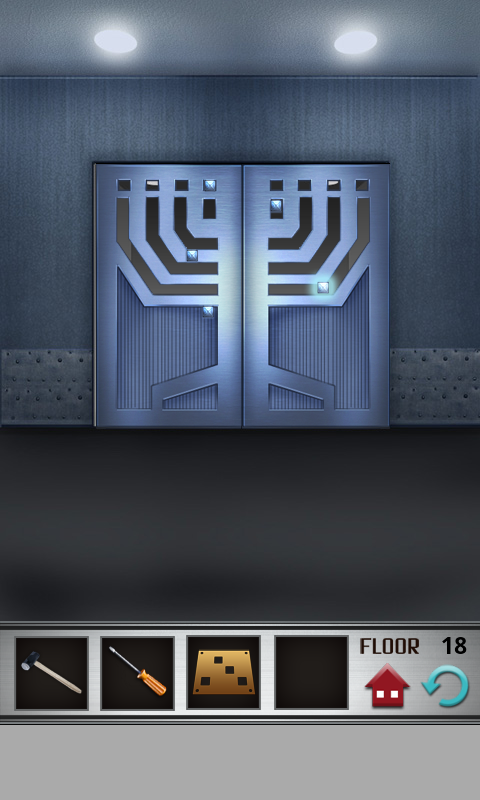 androidアプリ 100 Floors攻略スクリーンショット5