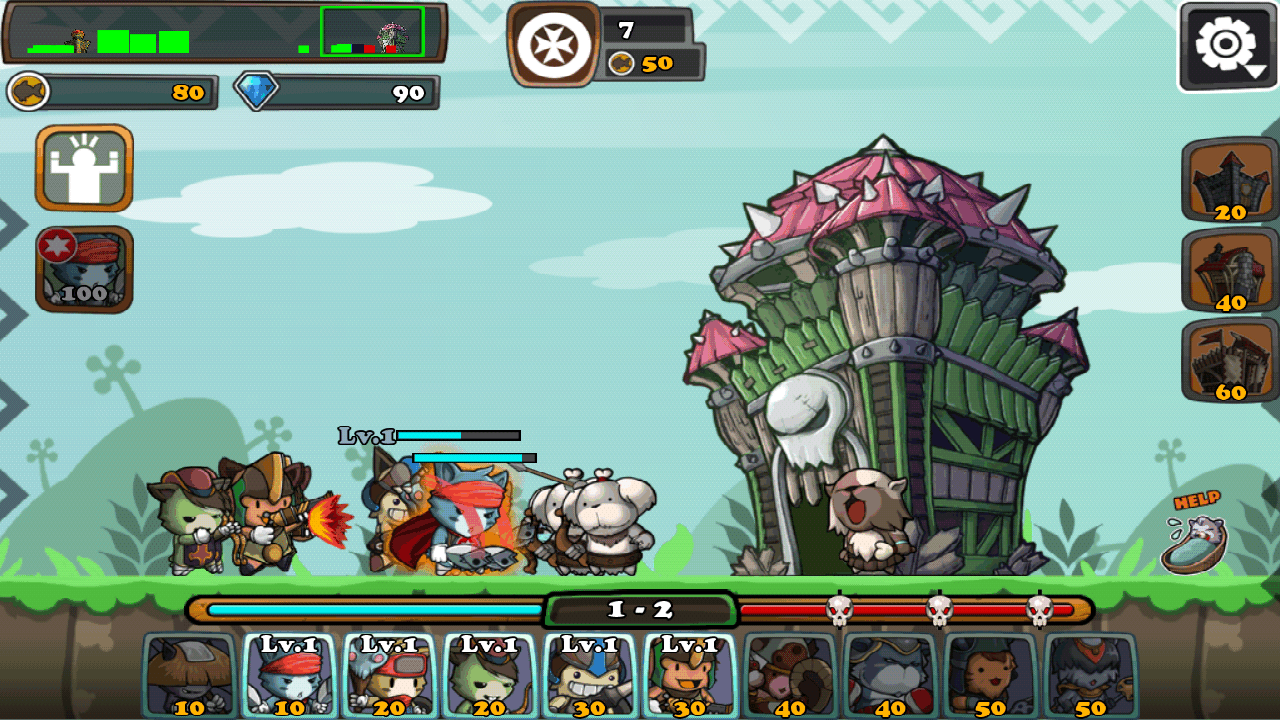 ねこ戦争 androidアプリスクリーンショット3