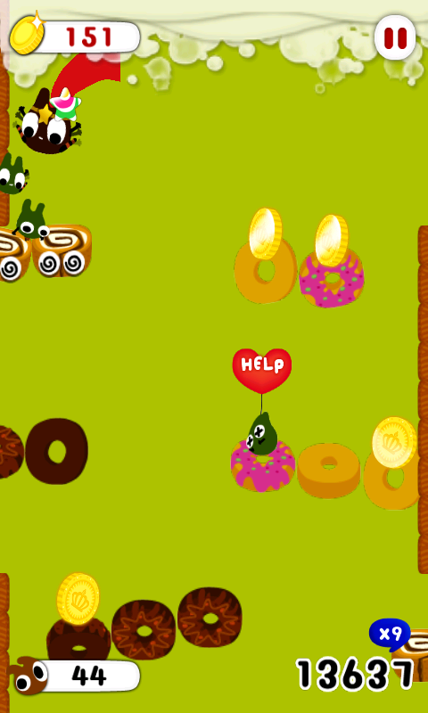 androidアプリ チョコレートヒーロー攻略スクリーンショット2