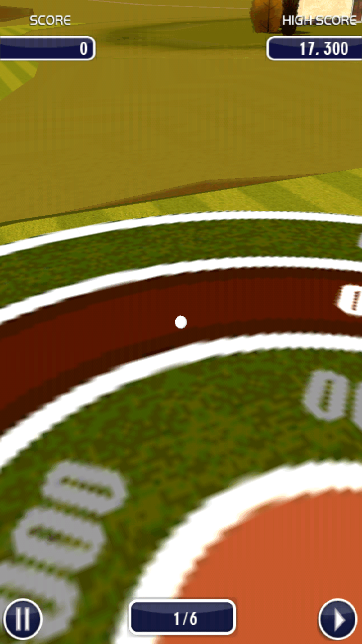 androidアプリ ゴルフ 3D攻略スクリーンショット4