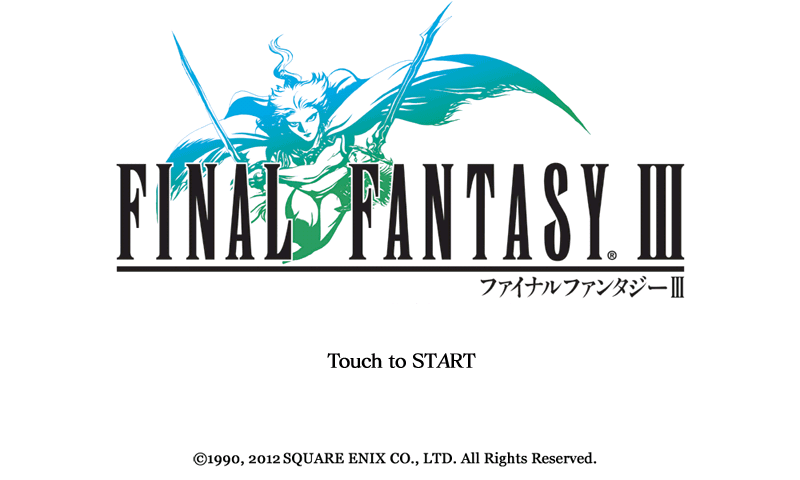 androidアプリ FINAL FANTASY III攻略スクリーンショット1