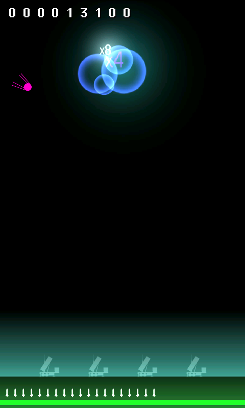 androidアプリ 飛翔体攻略スクリーンショット2